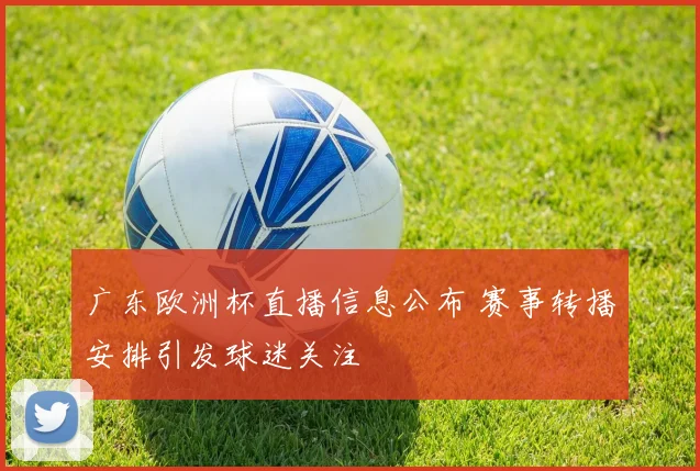 广东欧洲杯直播信息公布 赛事转播安排引发球迷关注