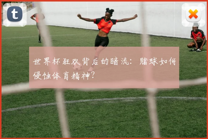世界杯狂欢背后的暗流：赌球如何侵蚀体育精神？