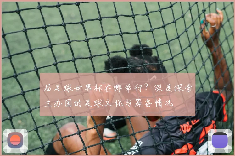 届足球世界杯在哪举行？深度探索主办国的足球文化与筹备情况