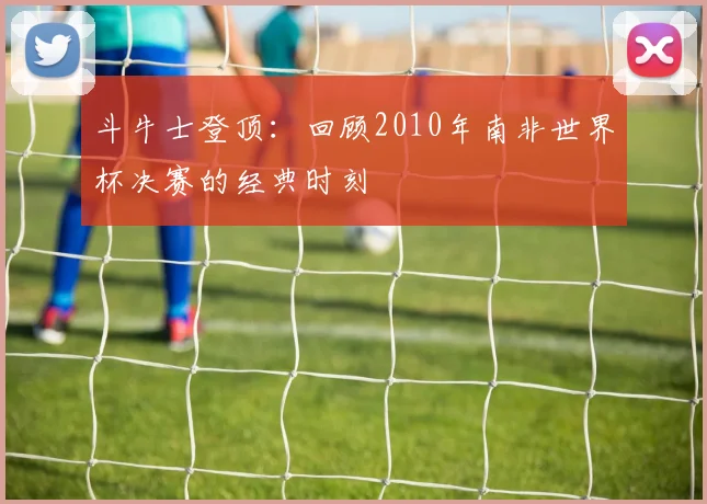 斗牛士登顶：回顾2010年南非世界杯决赛的经典时刻
