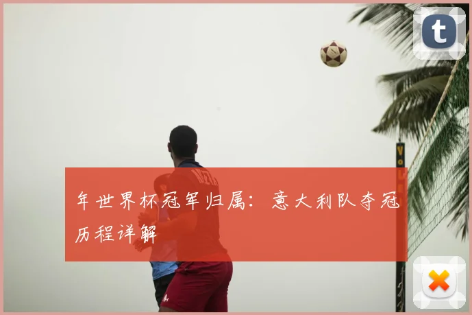 年世界杯冠军归属:意大利队夺冠历程详解